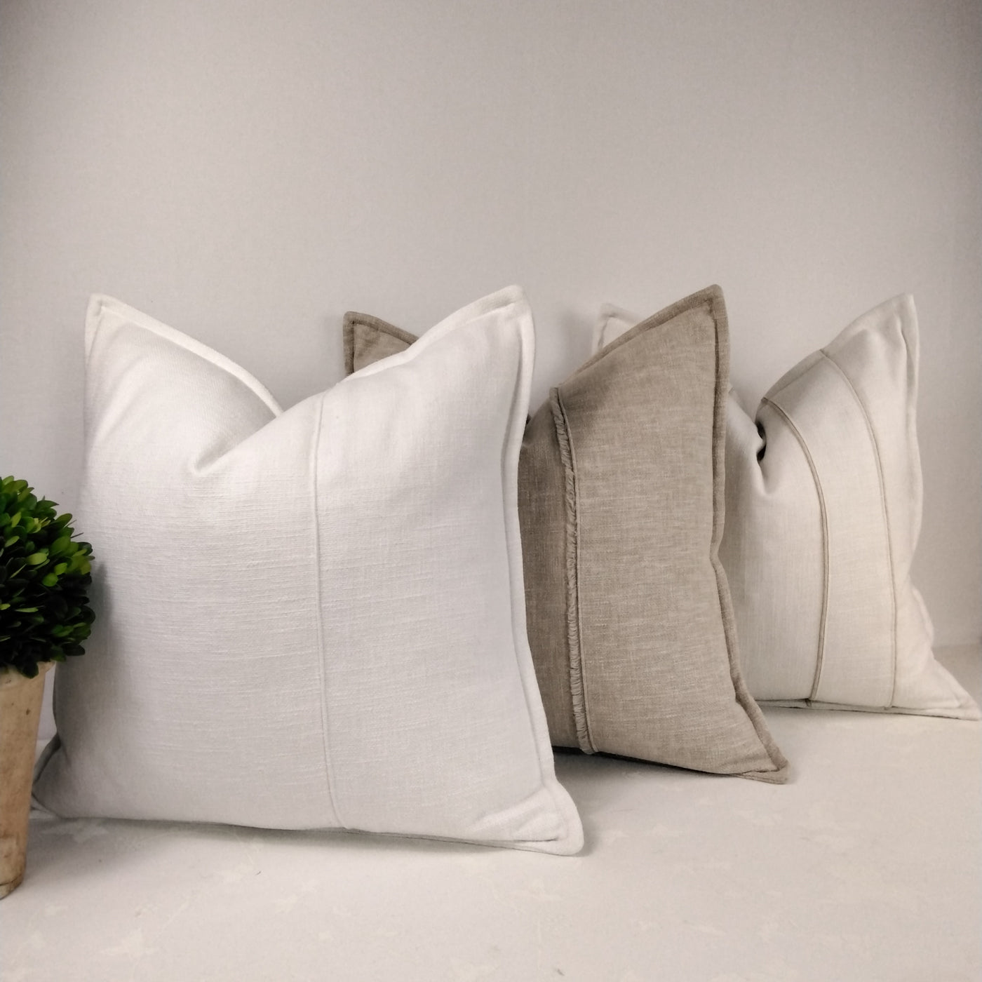 Namaste Single Pin Tuck Cushion