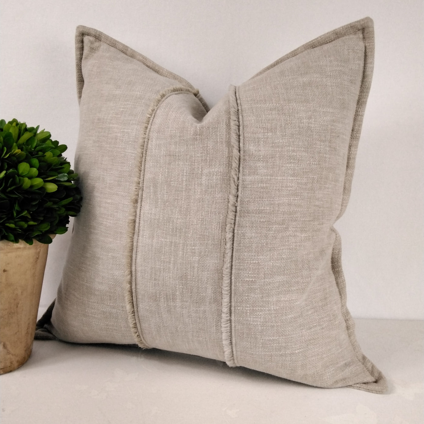 Namaste Single Pin Tuck Cushion