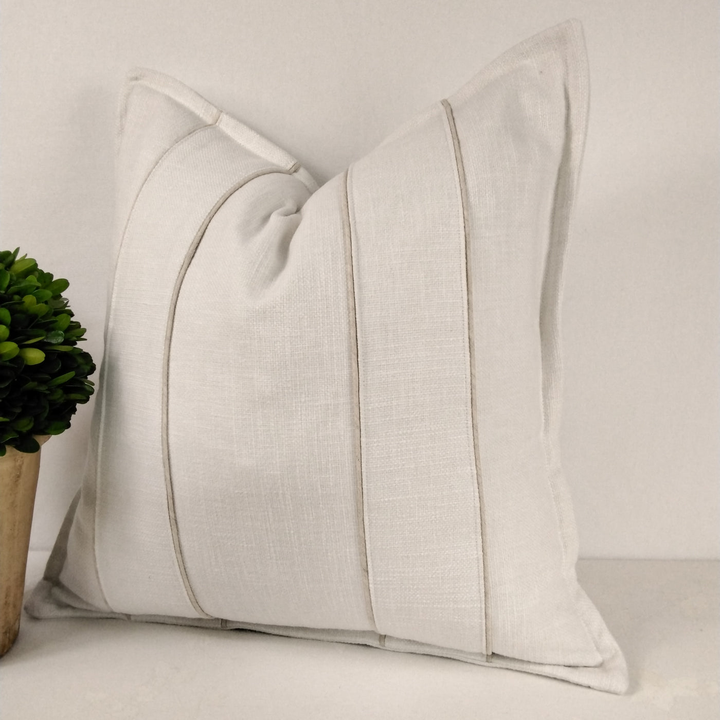 Namaste Single Pin Tuck Cushion