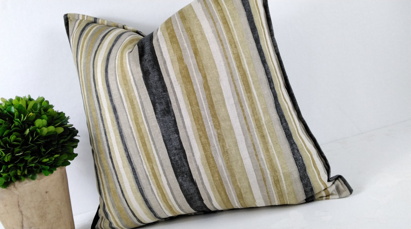 Swaffer Wells Stripe Cushion
