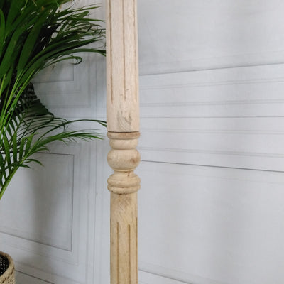 Natural Mango Wood Floorlamp