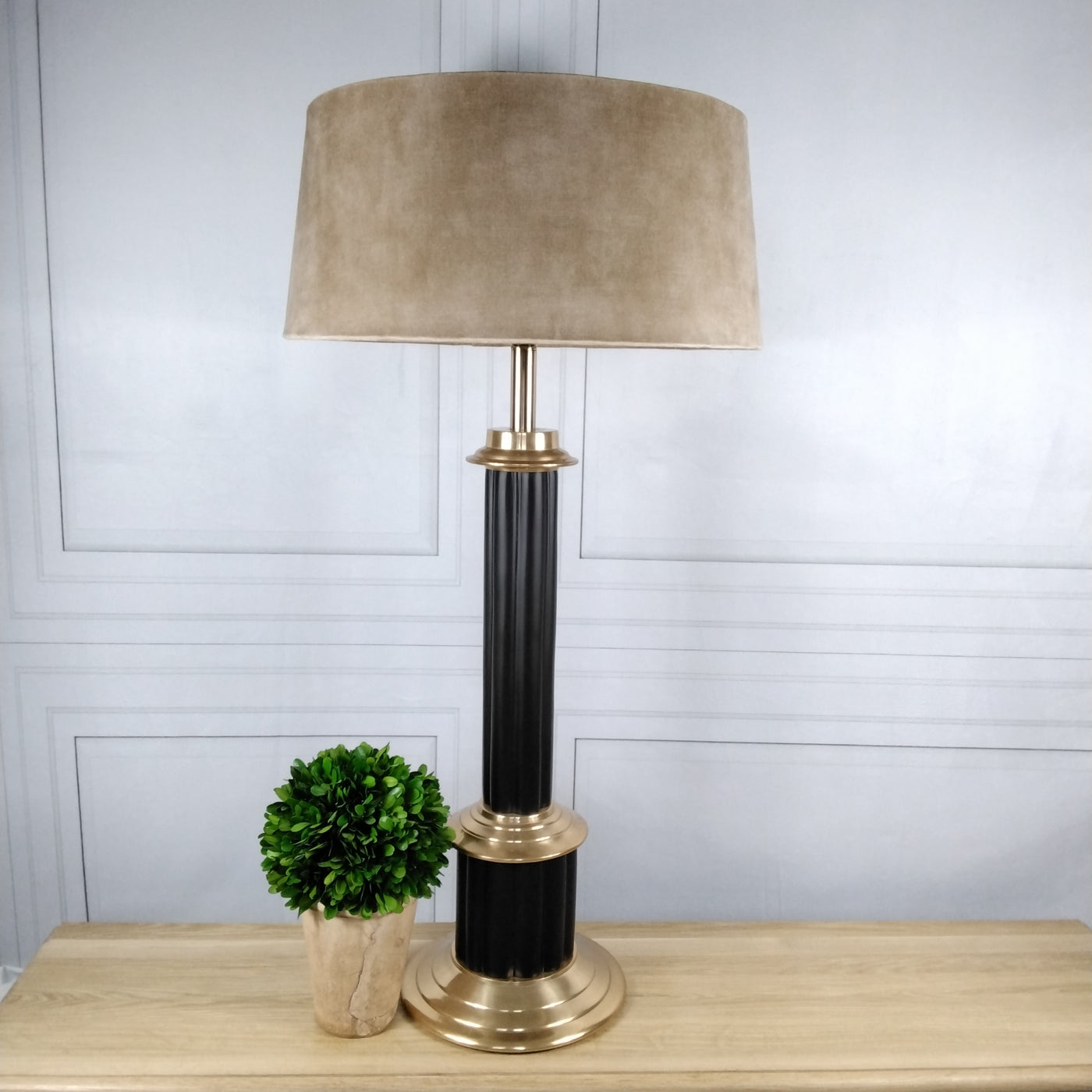 Tall Column Table Lamp