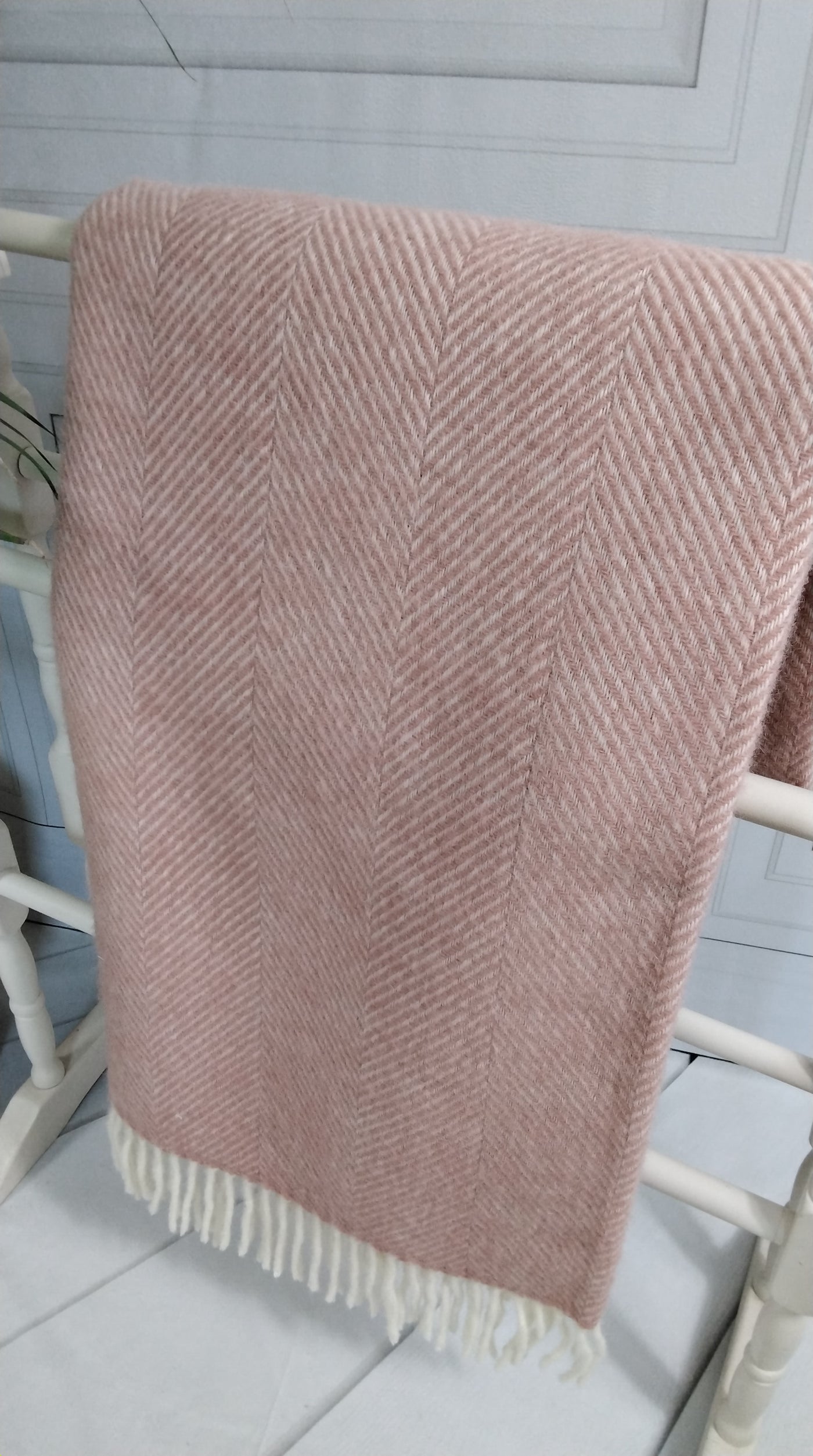 Herringbone Wool Throw