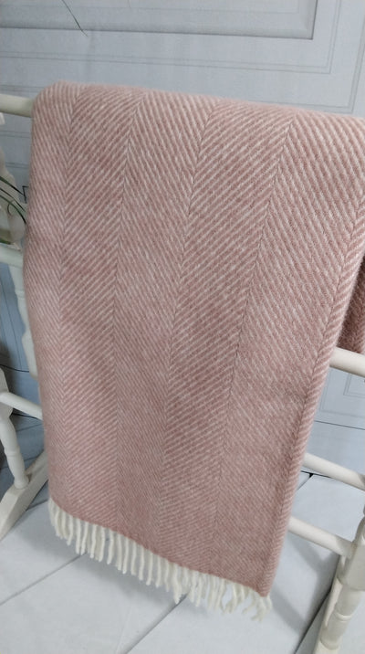 Herringbone Wool Throw