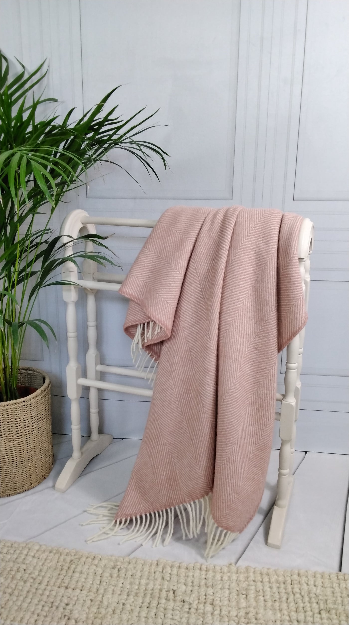 Herringbone Wool Throw