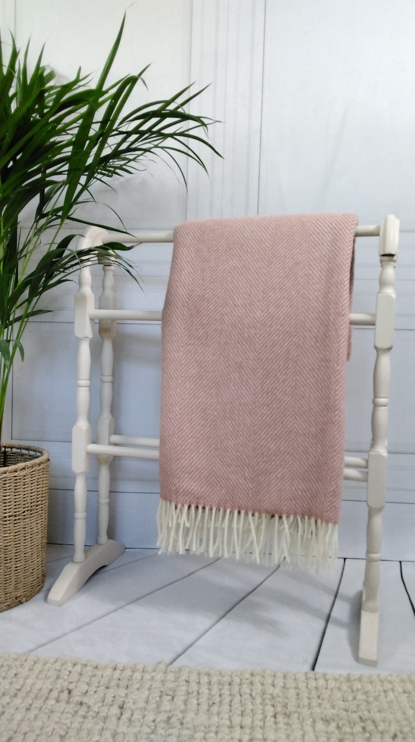 Herringbone Wool Throw