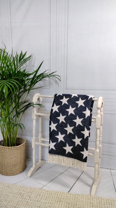 Luxury American Flag Throw