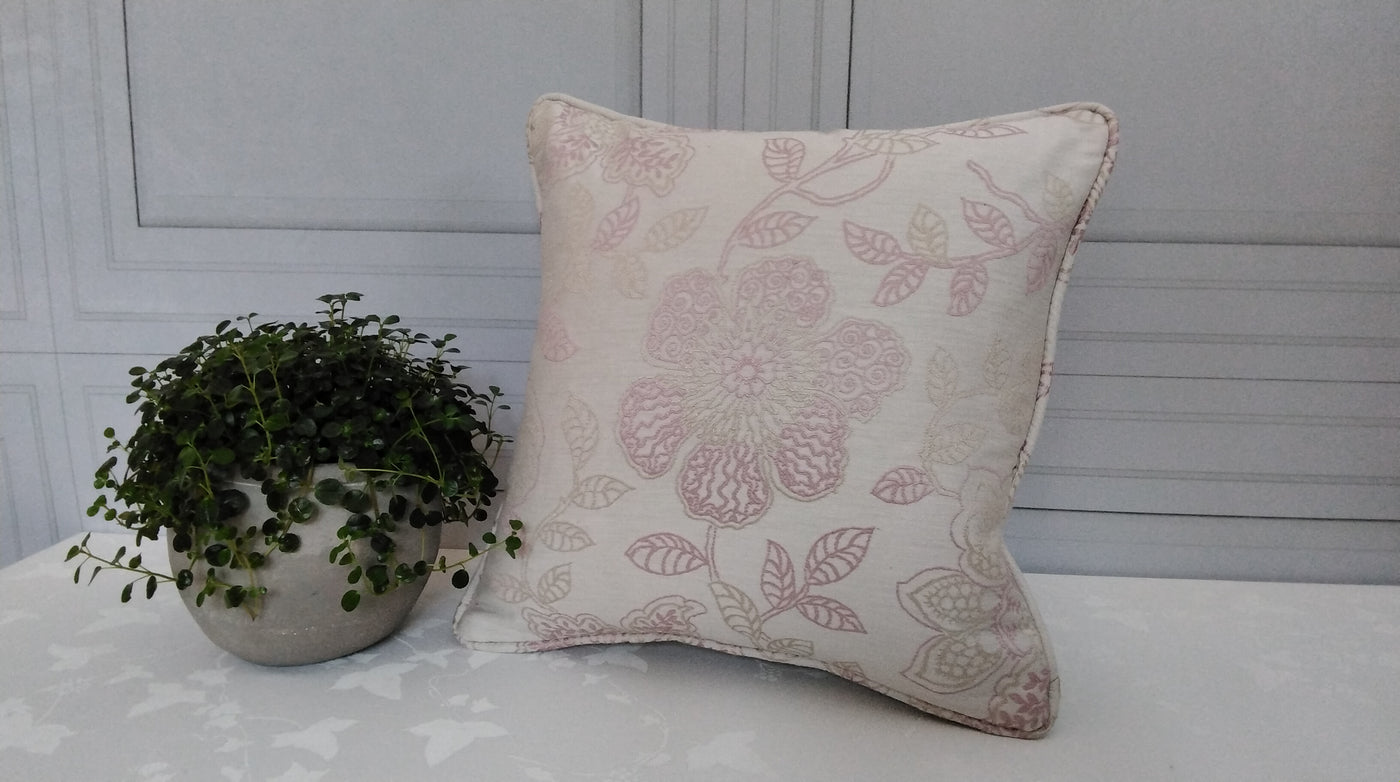 Floral Brodery Cushion