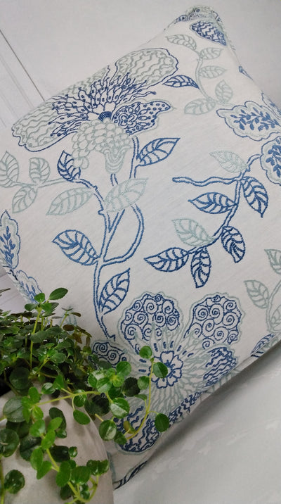 Floral Brodery Cushion