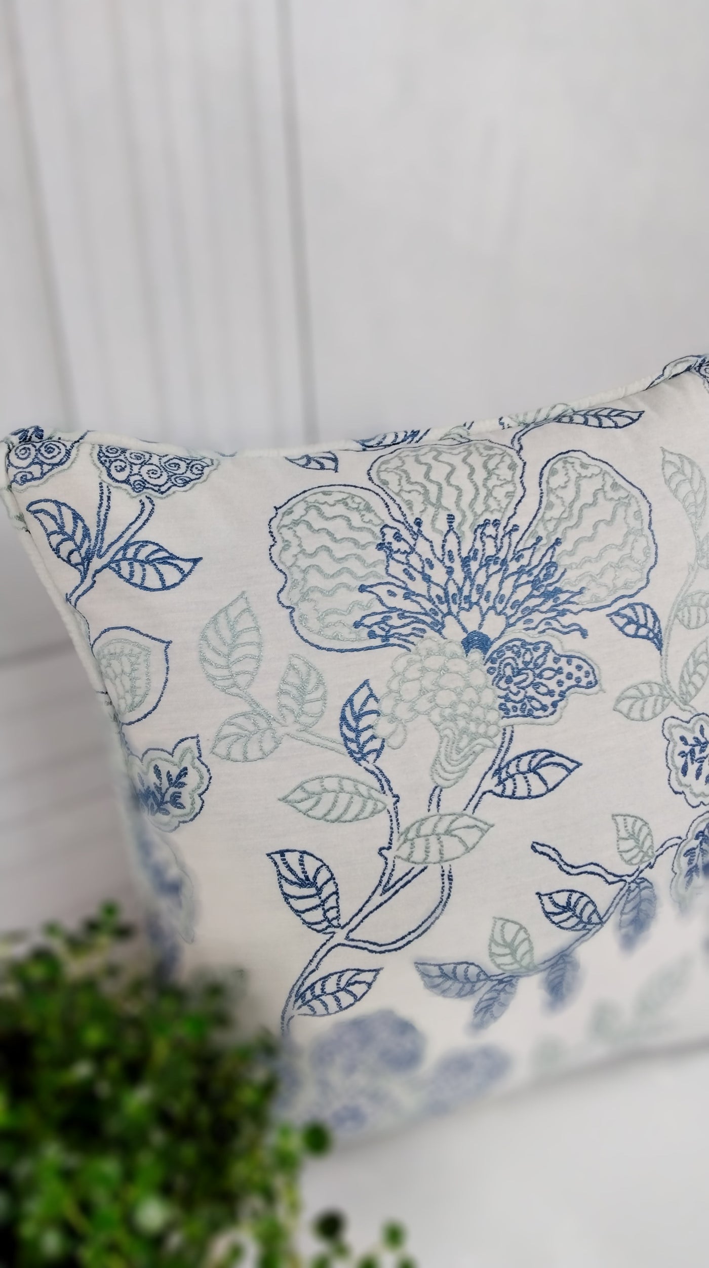 Floral Brodery Cushion