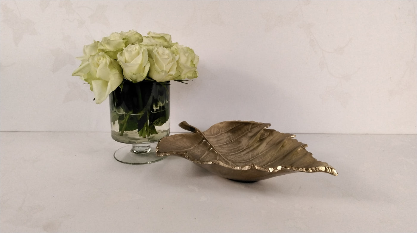 Golden Leaf Dish