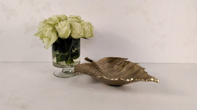 Golden Leaf Dish